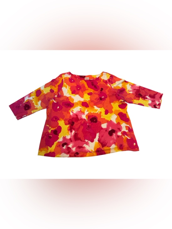 Ruby Rd. Tops - Ruby Rd Floral Top Size 1X